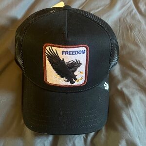 Goorin Bros Black Freedom Eagle Hat